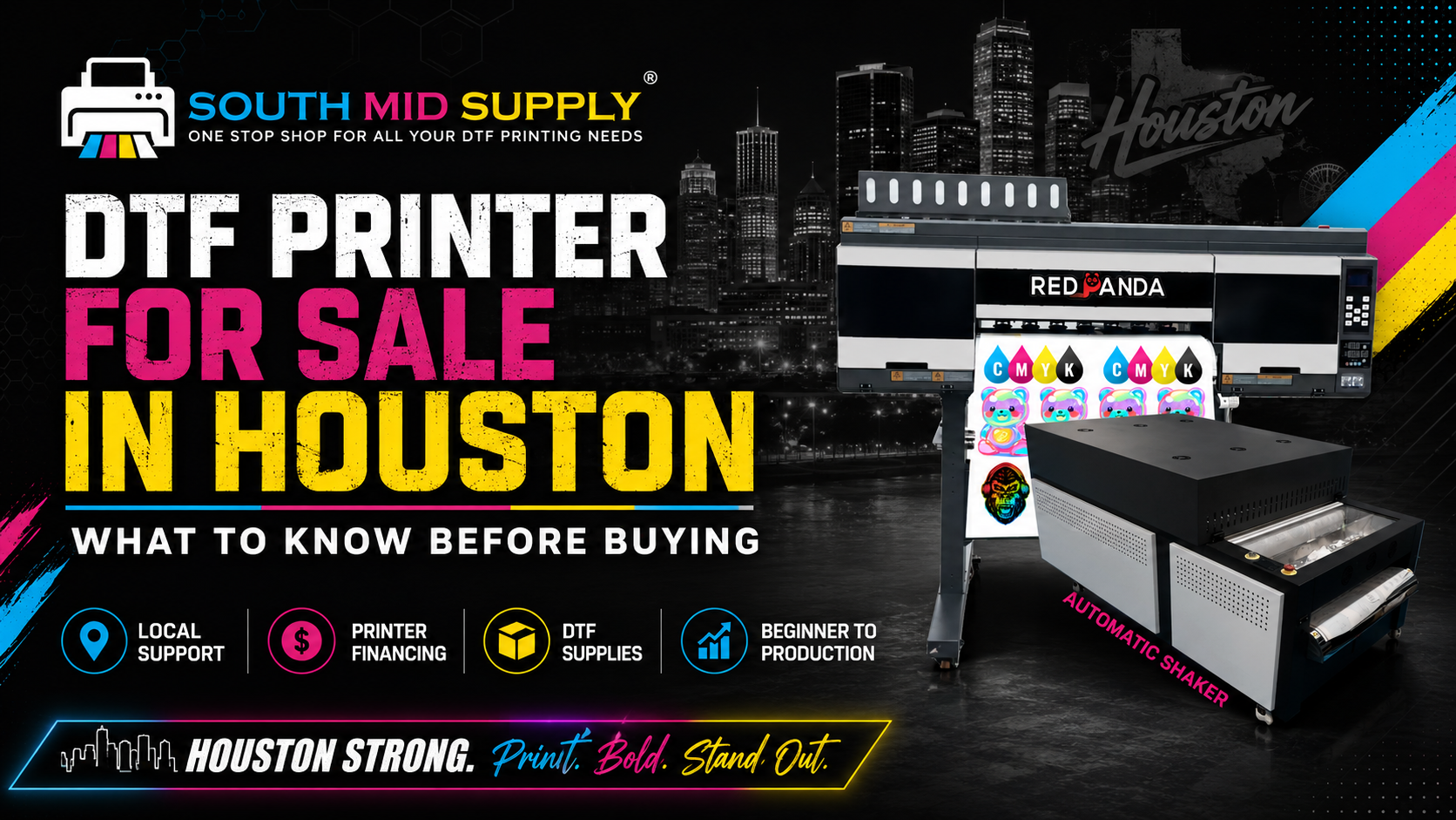 DTF Printer for Sale in Houston: What to Know Before Buying | South Mid Supply