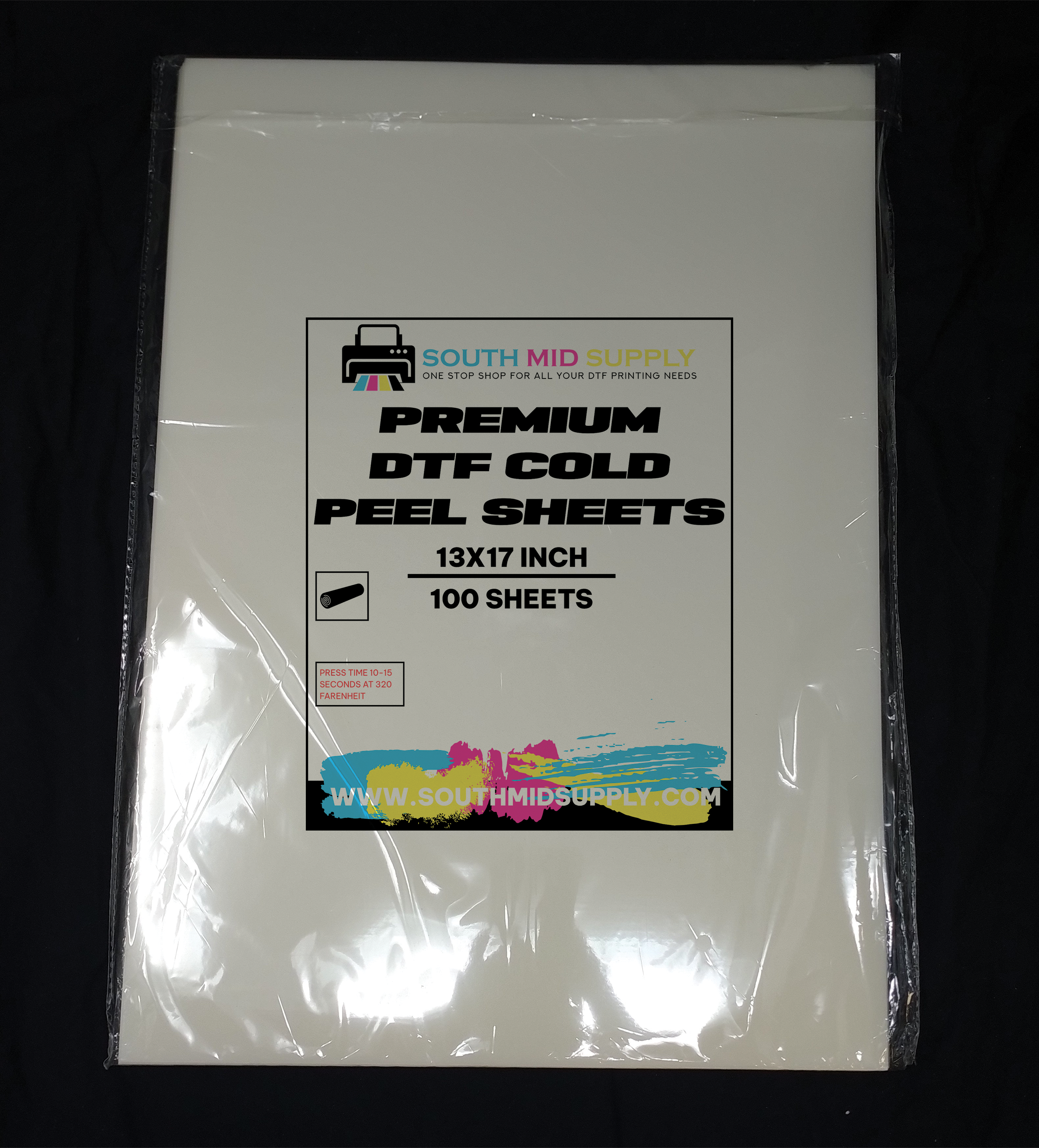 13" x 19"  DTF Transfer Film